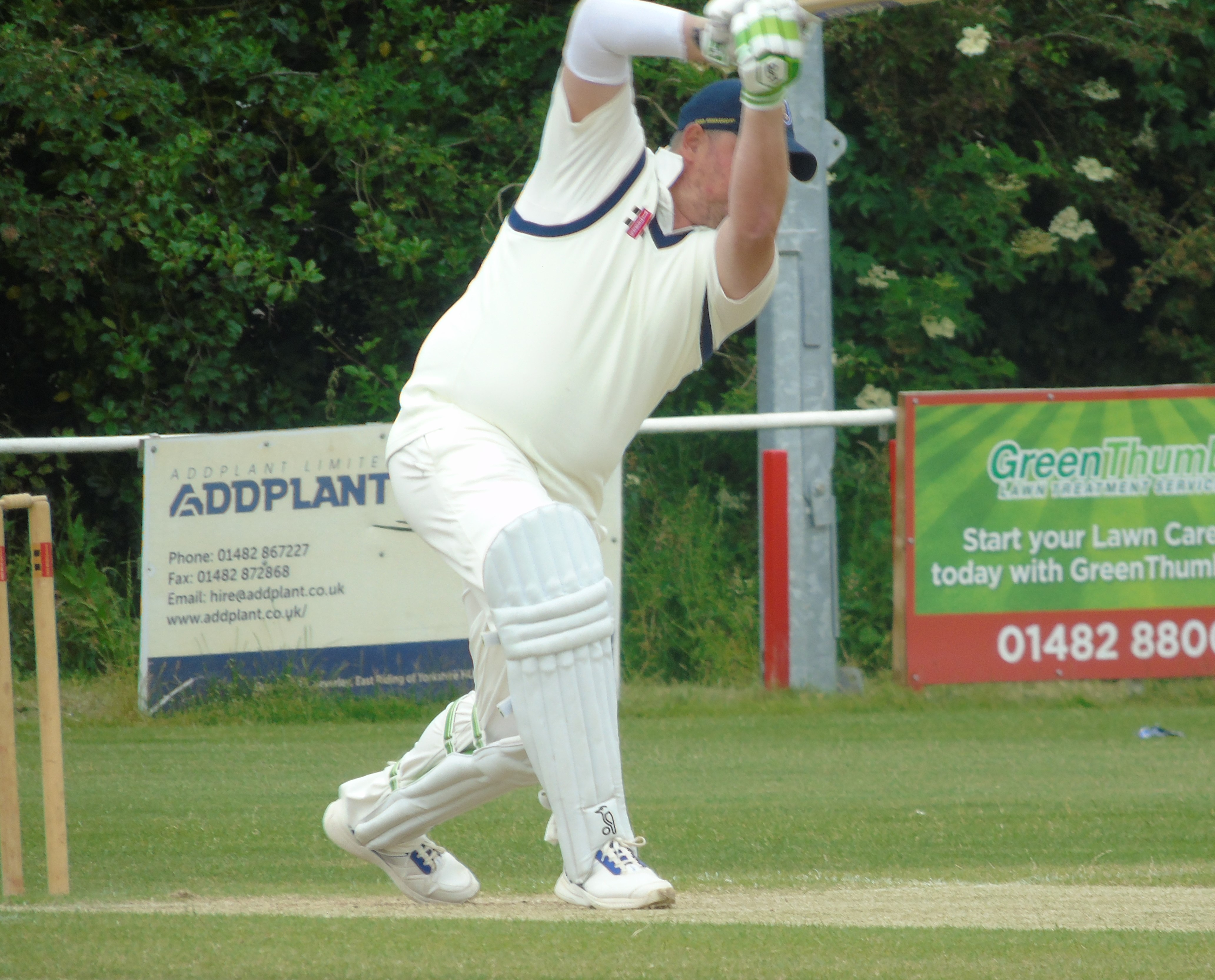 Phil Daniels Batting vs Beverley 2023